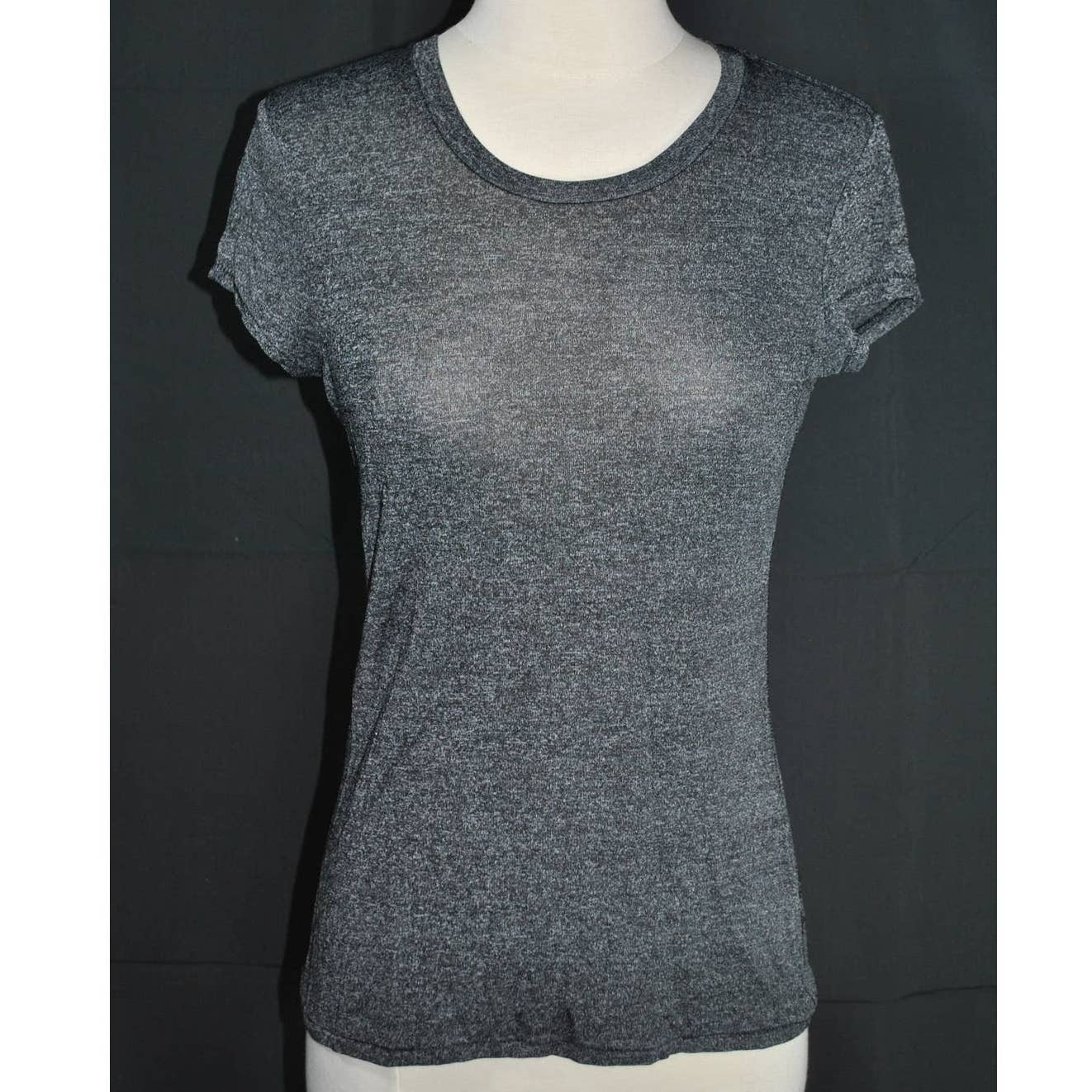 Rag & Bone Heather Gray Cap Sleeve T-Shirt - XS