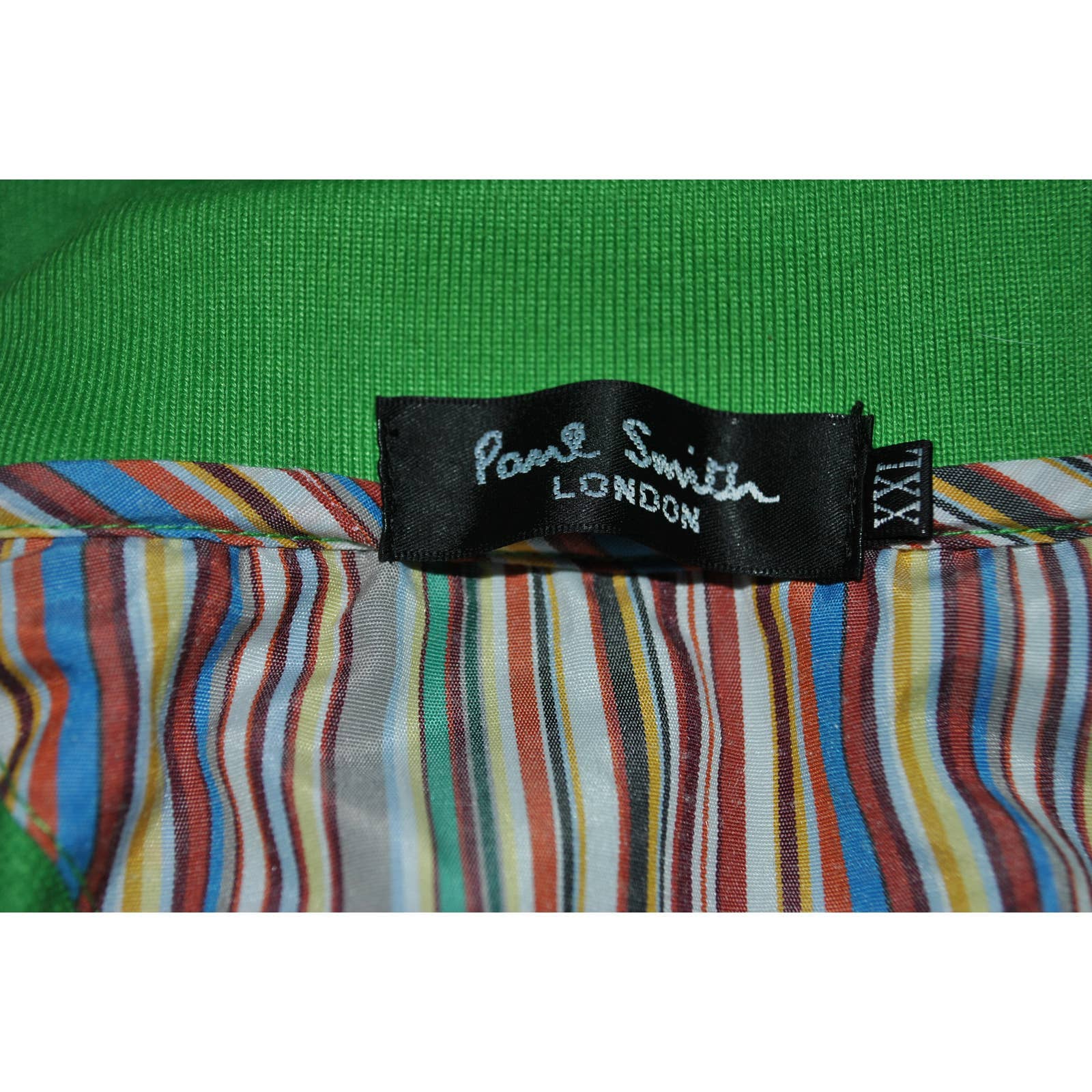 Vintage Paul Smith Green Cropped Polo Shirt