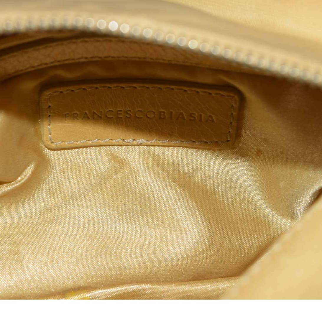 Francesco Biasia Natural Leather Small Handbag