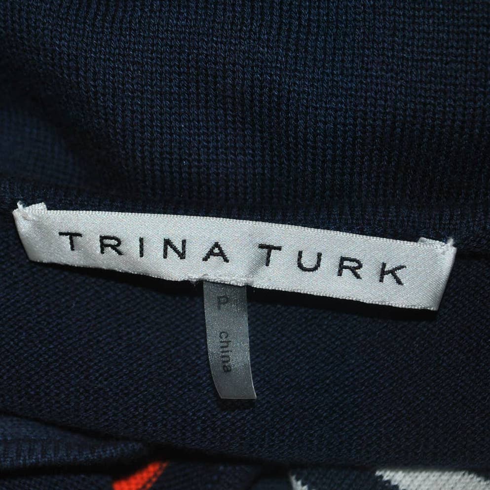 Trina Turk Striped Racerback Tank Dress- P