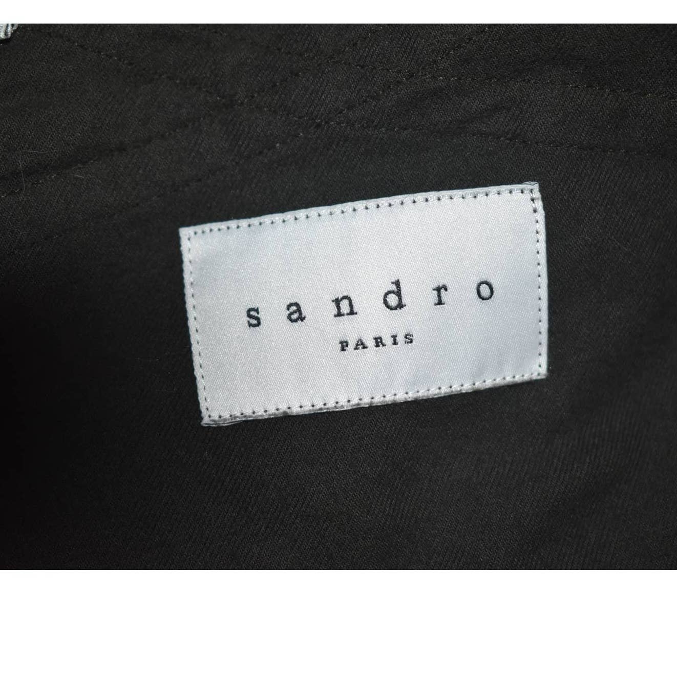 Sandro Paris Deep Green Button Up Flannel Shirt - XL