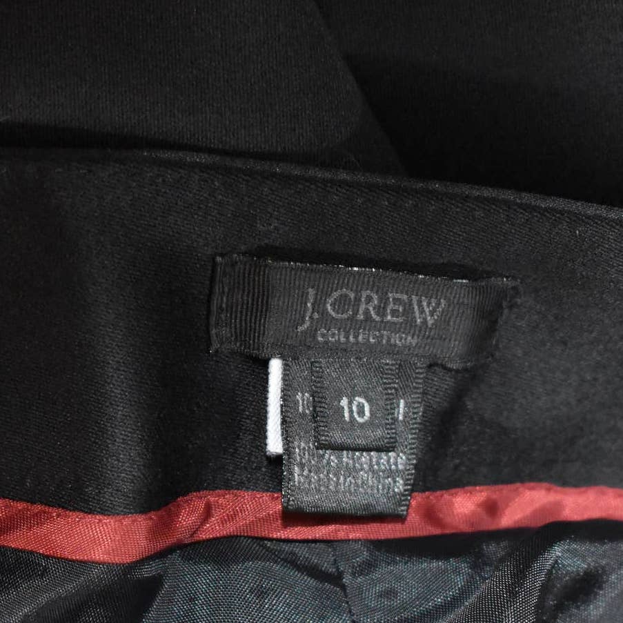 J. Crew 100% Wool Tuxedo Style Wide Leg Pants- 10
