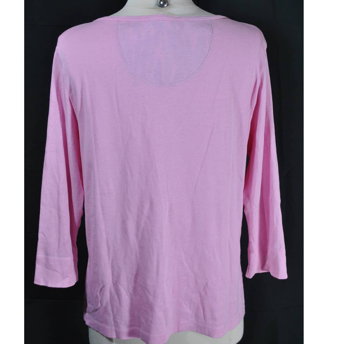 Lilly Pulitzer Pink 3/4 Sleeve Top - XL