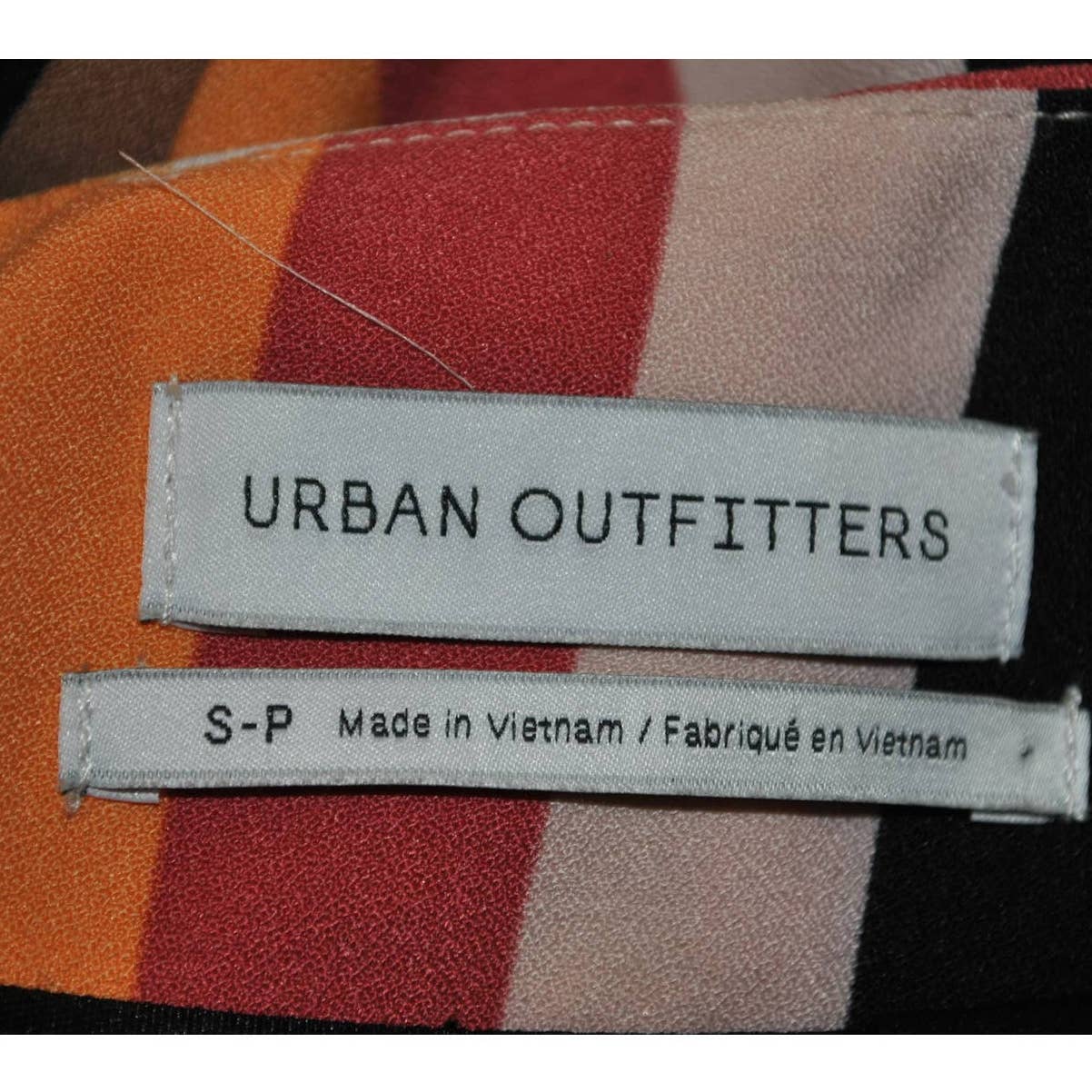 Urban Outfitters Striped Faux Wrap Skirt- S