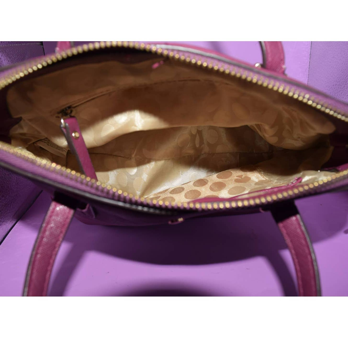 Kate Spade Purple Lined Handbag