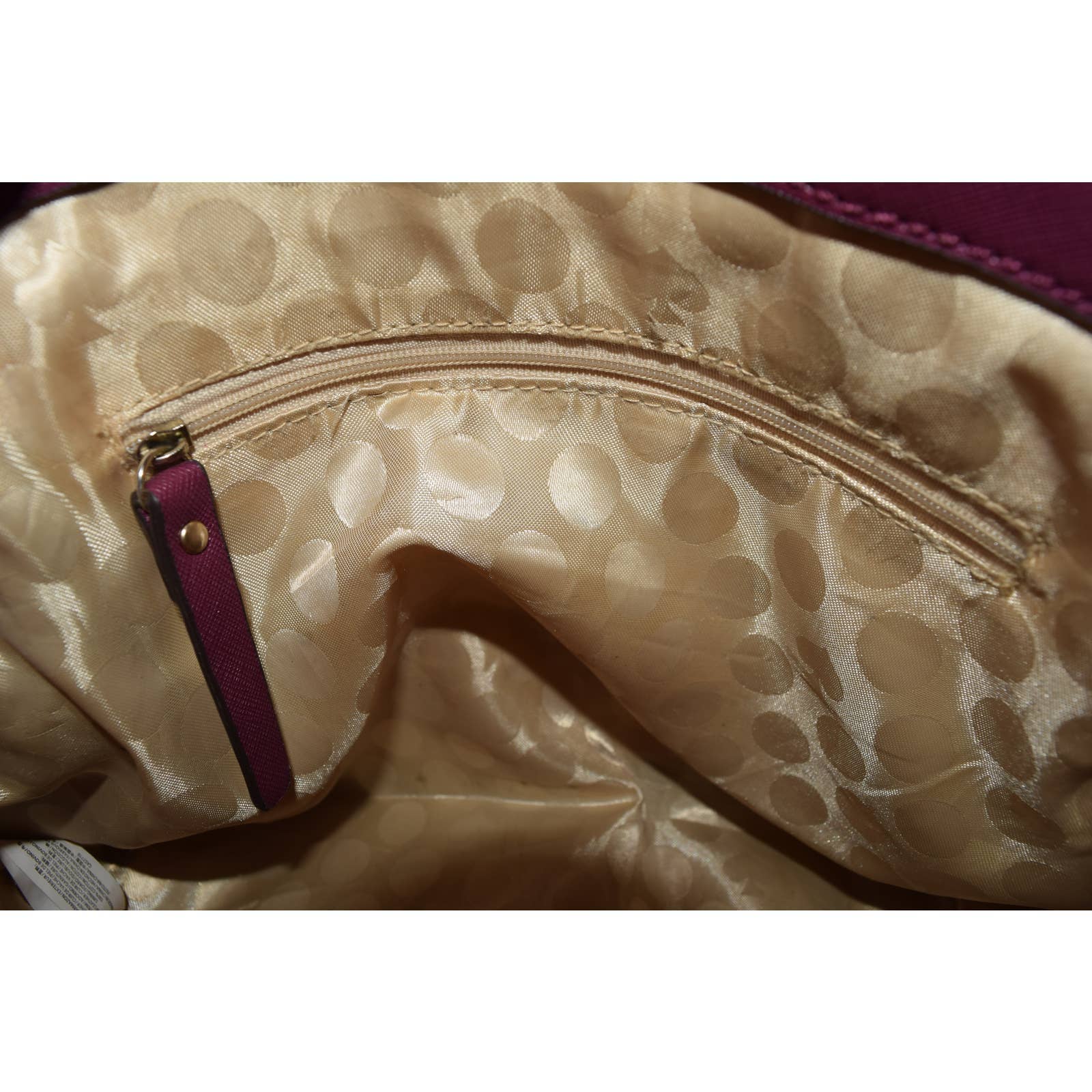 Kate Spade Purple Lined Handbag