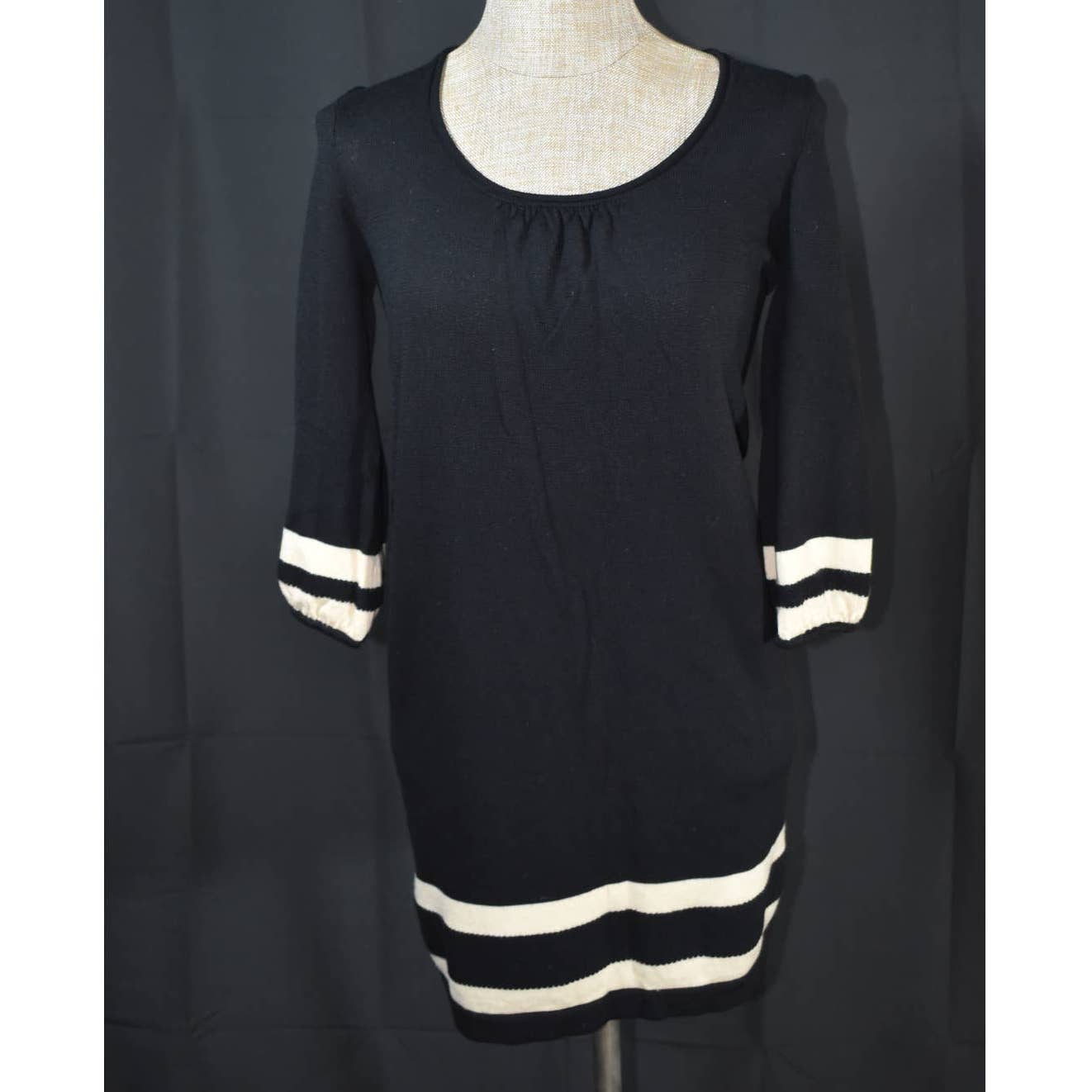 Lilly Pulitzer 100% Merino Wool 3/4 Sleeve Sweater Dress- S