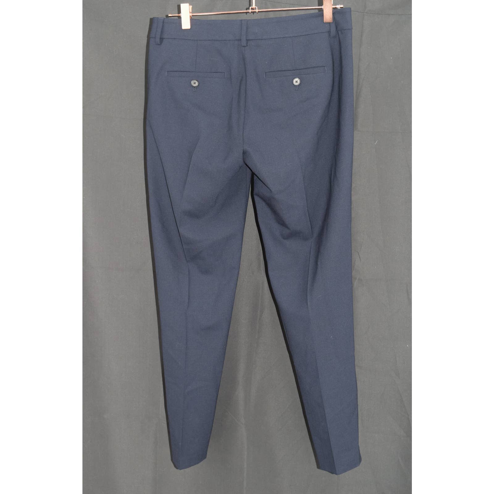 Vince Navy with Grey Strip Wool Pants - 6
