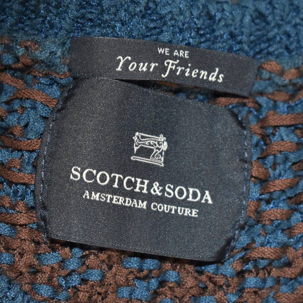 Scotch & Soda Knit Striped Sweater- M