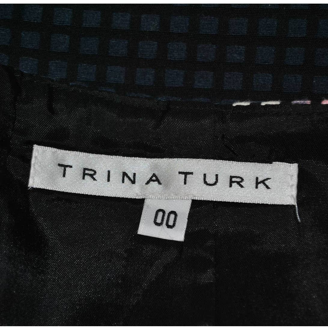 Trina Turk Mosaic Print Mini Skirt- 00