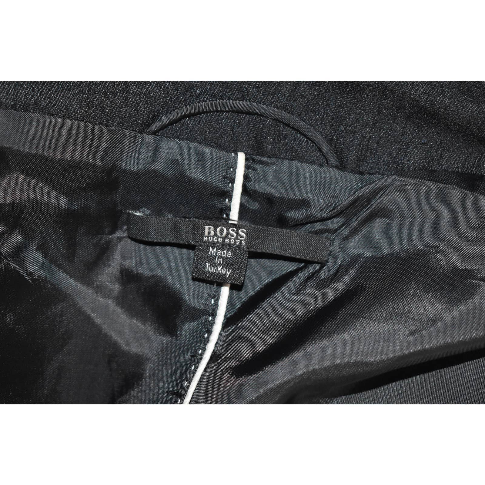 BOSS Hugo Boss Black Half Sleeve Wool Jacket - XS