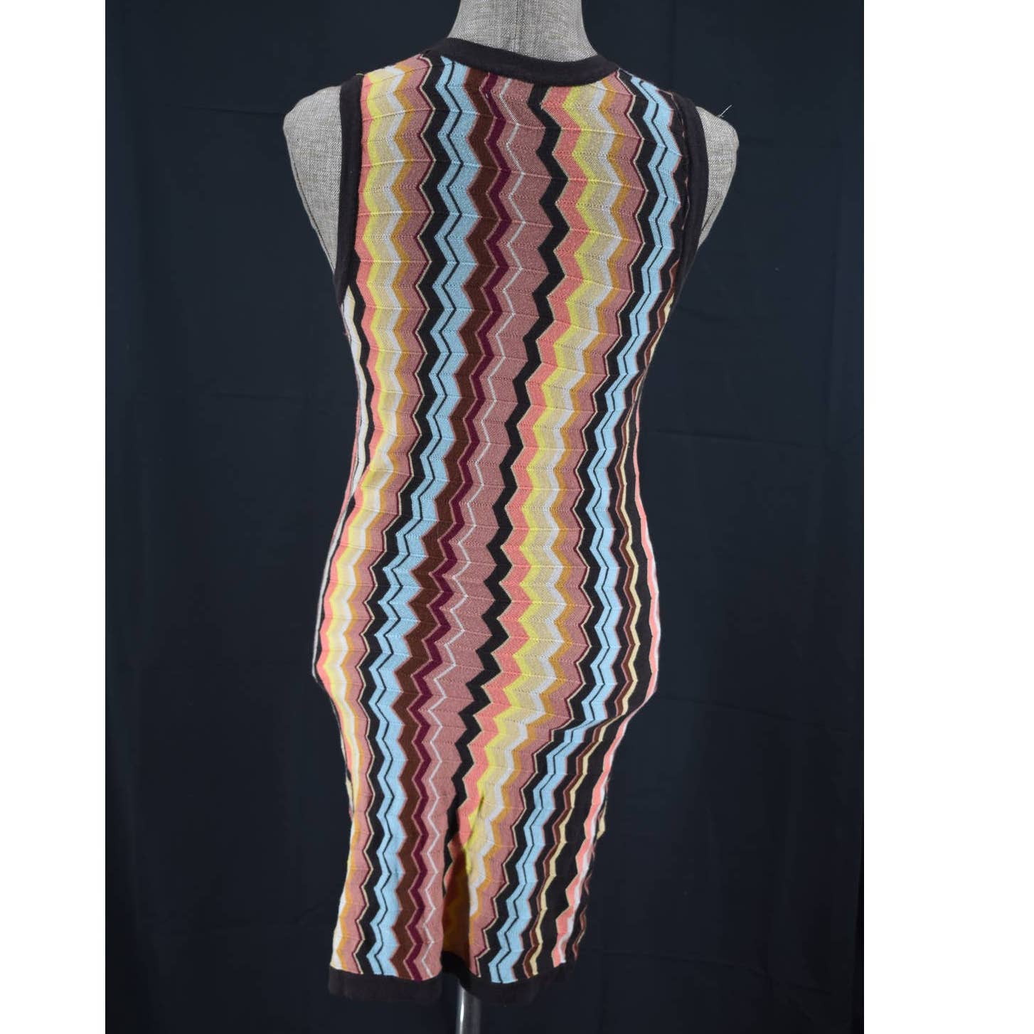Missoni Iconic Chevron Print A-Line Dress - S