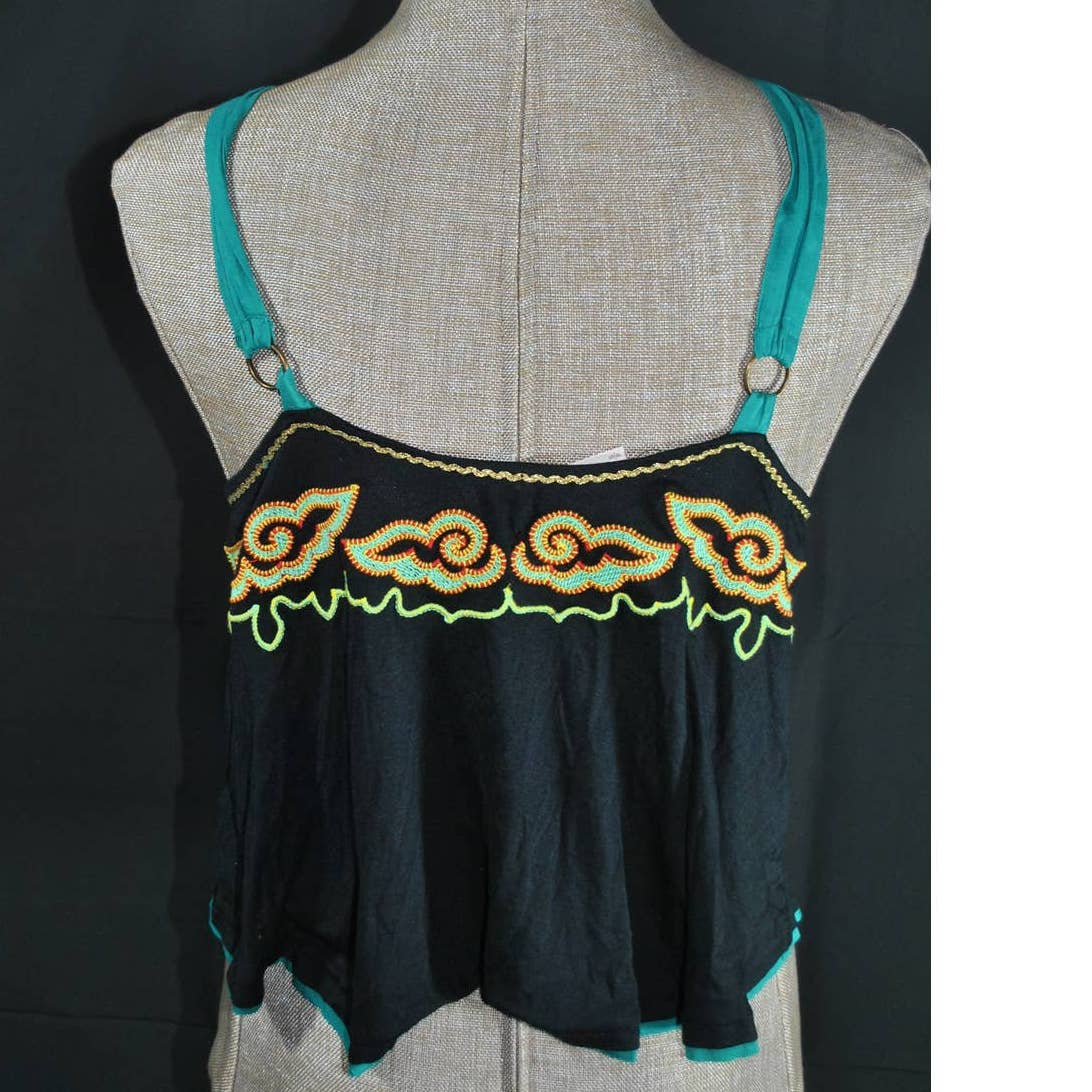 NWT Free People Embroidered Floral Camisole - S
