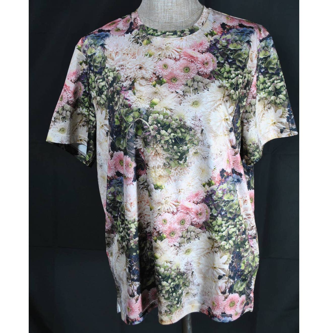 Thierry Boutemy Opening Ceremony Realistic Floral T Shirt- M