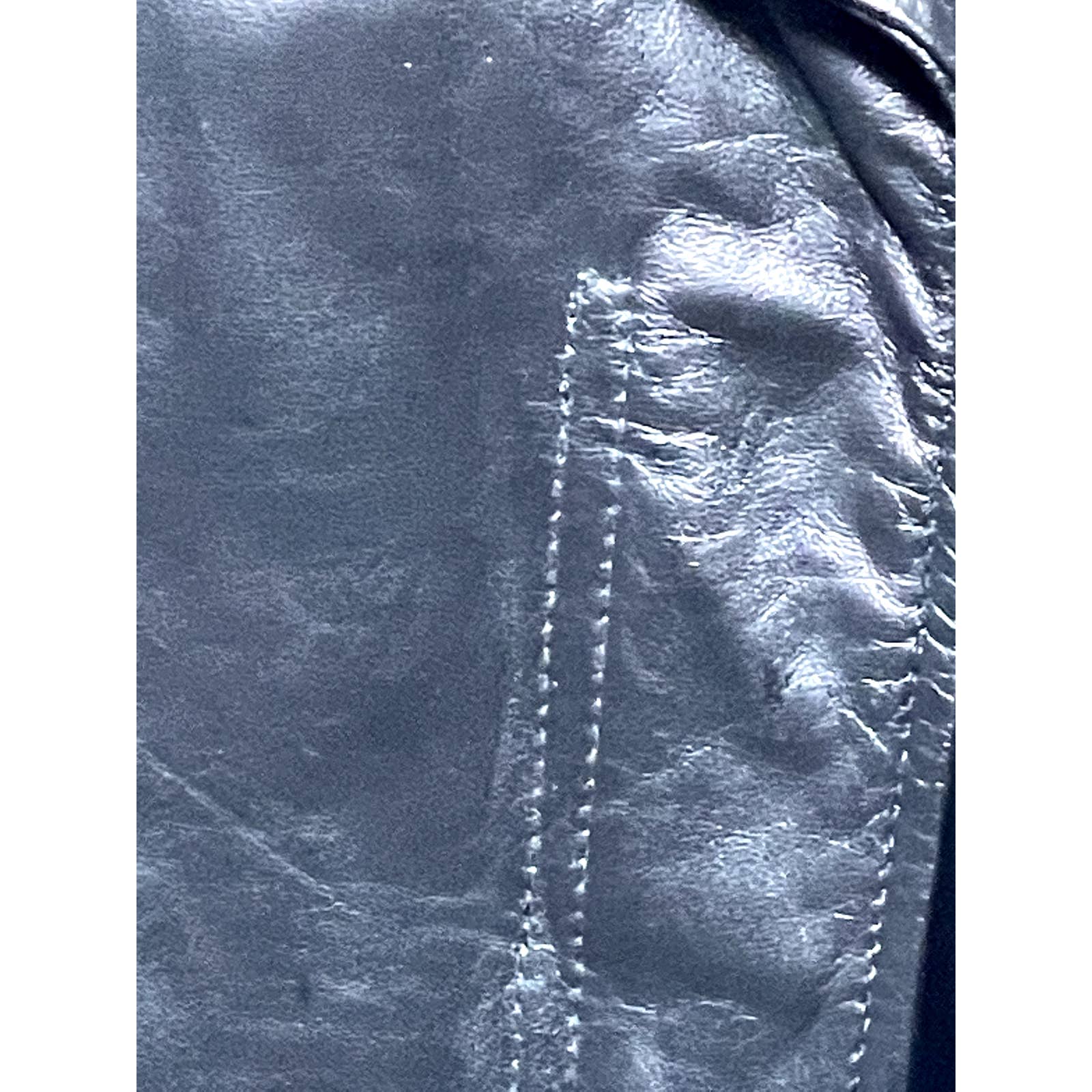 Badgley Mischka Black Leather Jacket - L