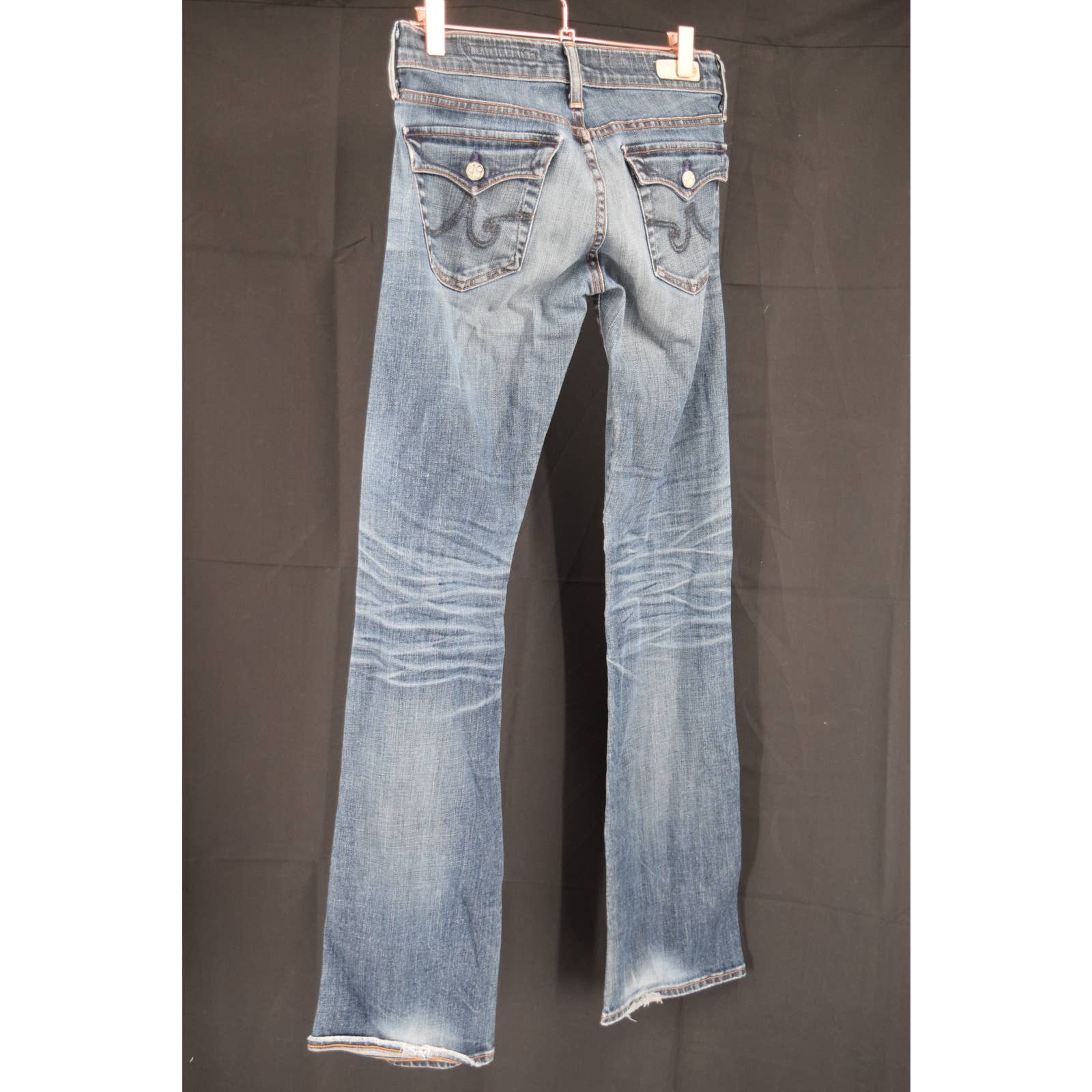 Adriano Goldschmied Decade Flap Straight Leg Jeans - 26 R