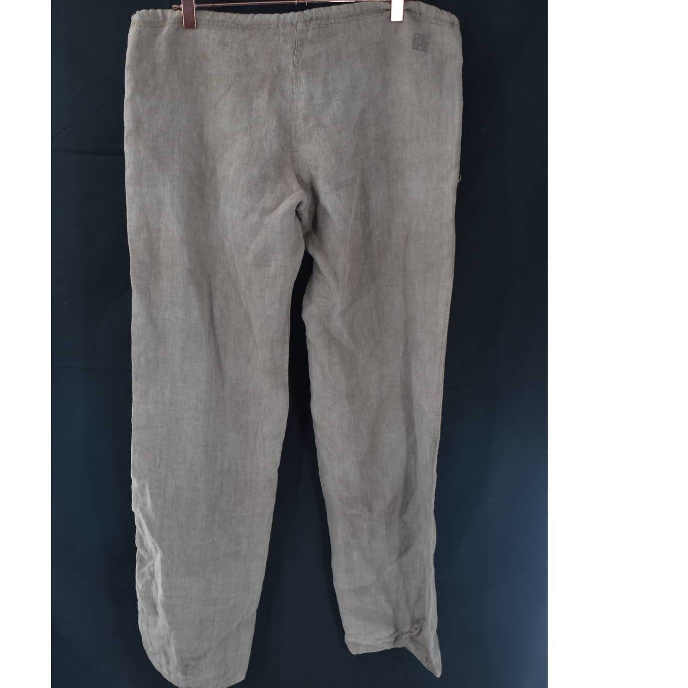 ZENSEi 100% Linen Brown Yoga Jacket and Pants Set- 3