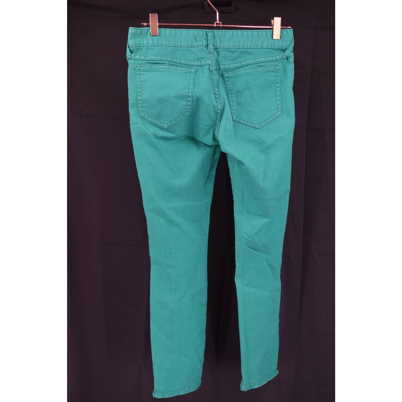 Free People Green Slim Denim Jeans - 28