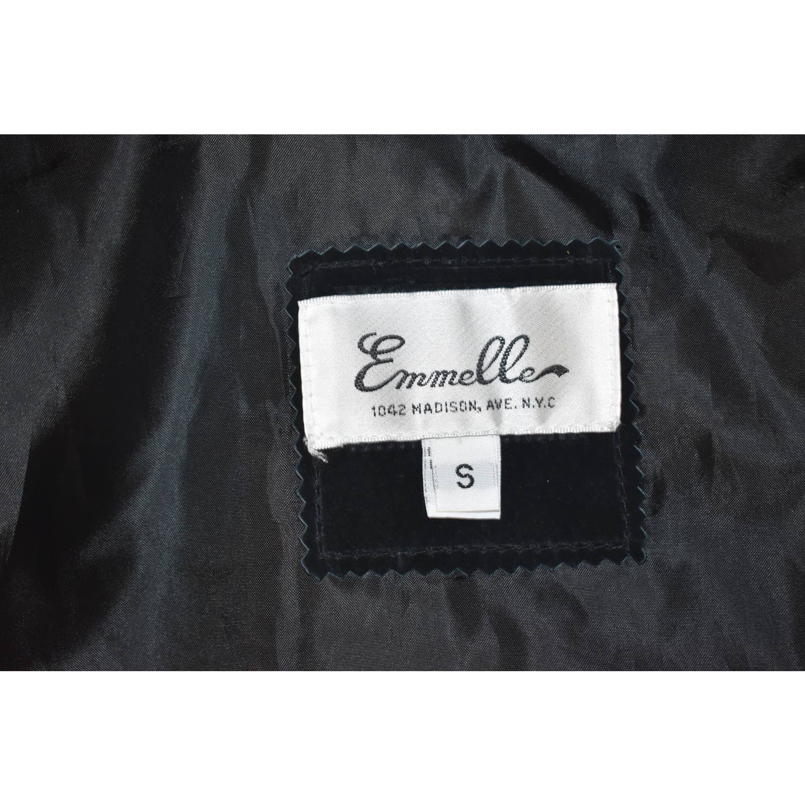 Emmelle Black Suede Leather Shirt Jacket - S