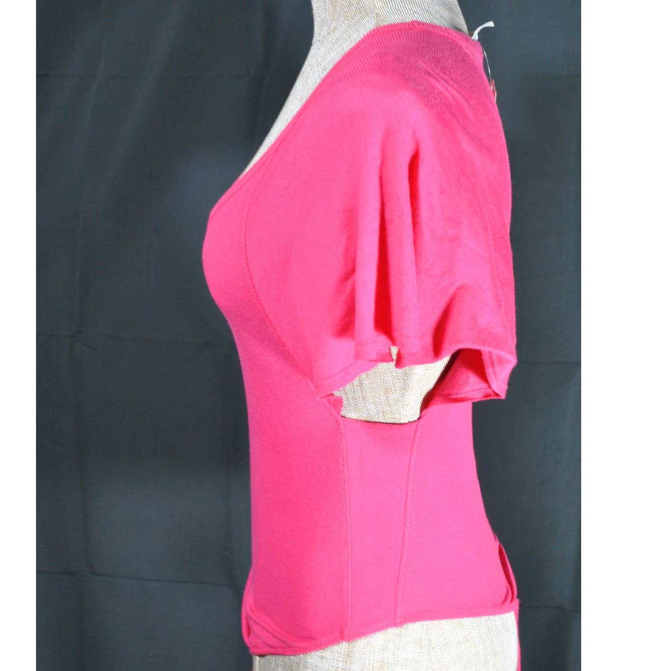 NWT Free People Intimately Pink Cap Sleeve Scoop Neck Bodysuit - XS