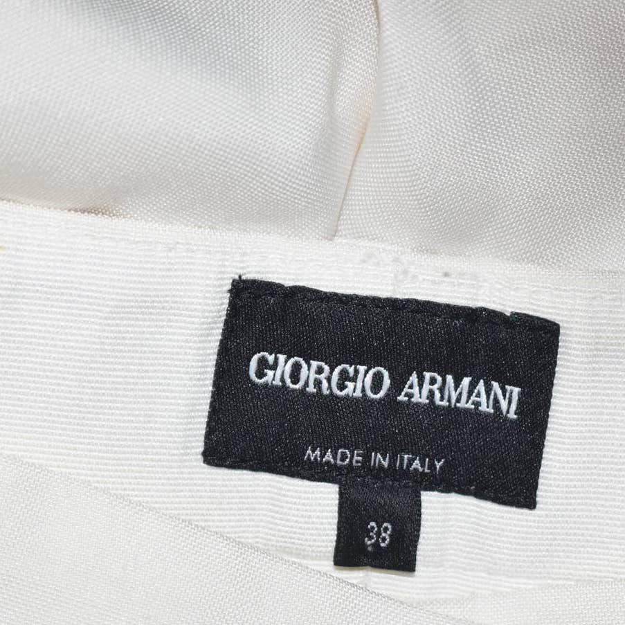 Giorgio Armani 100% Silk Pleated Pants- 38 (US 2)
