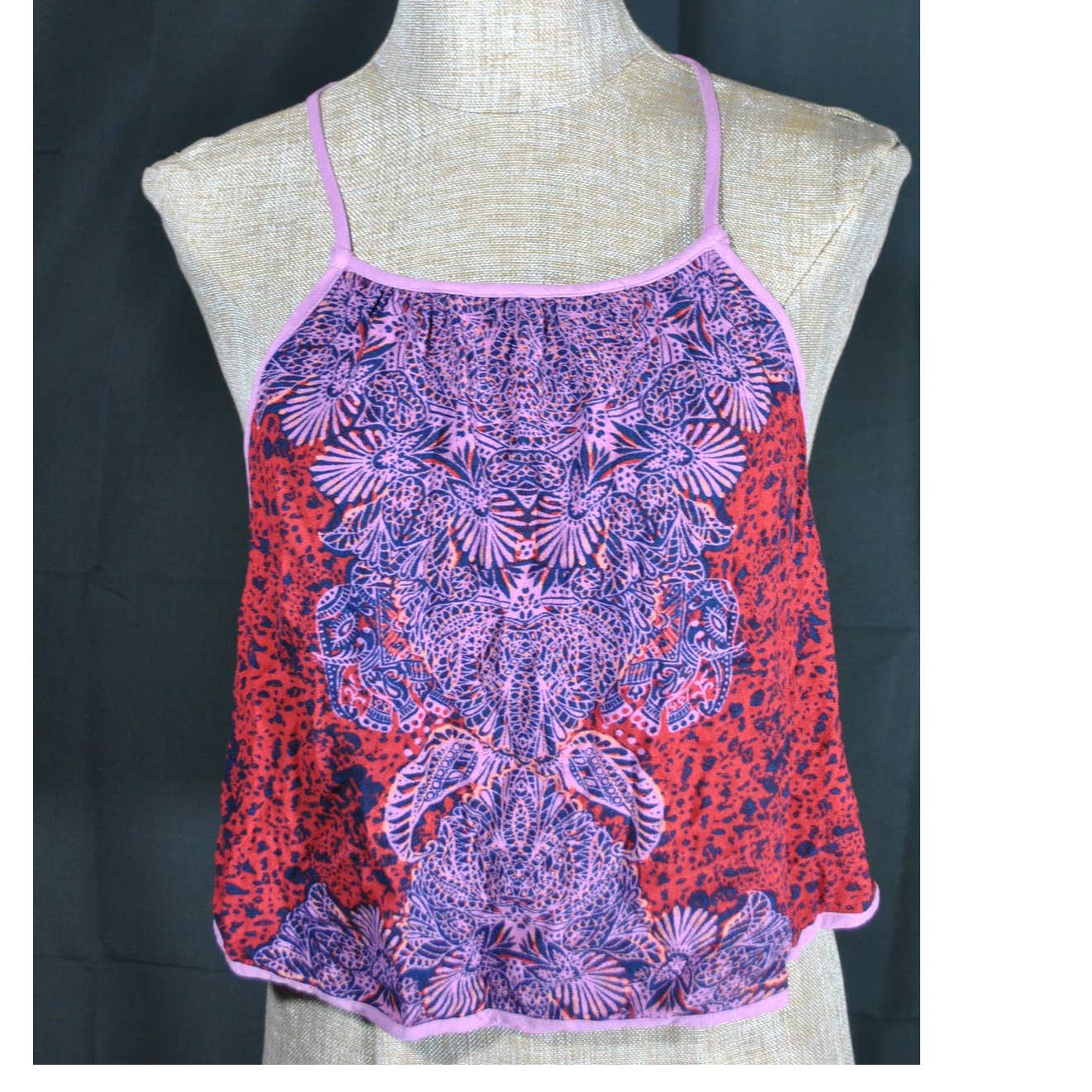 Free People Pink Purple Camisole Top - M