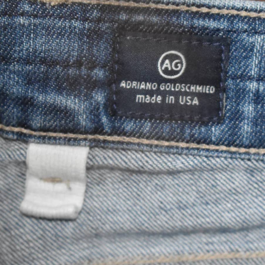 AG Adriano Goldscmied The Mia Pintuck Flare Jeans- 27R