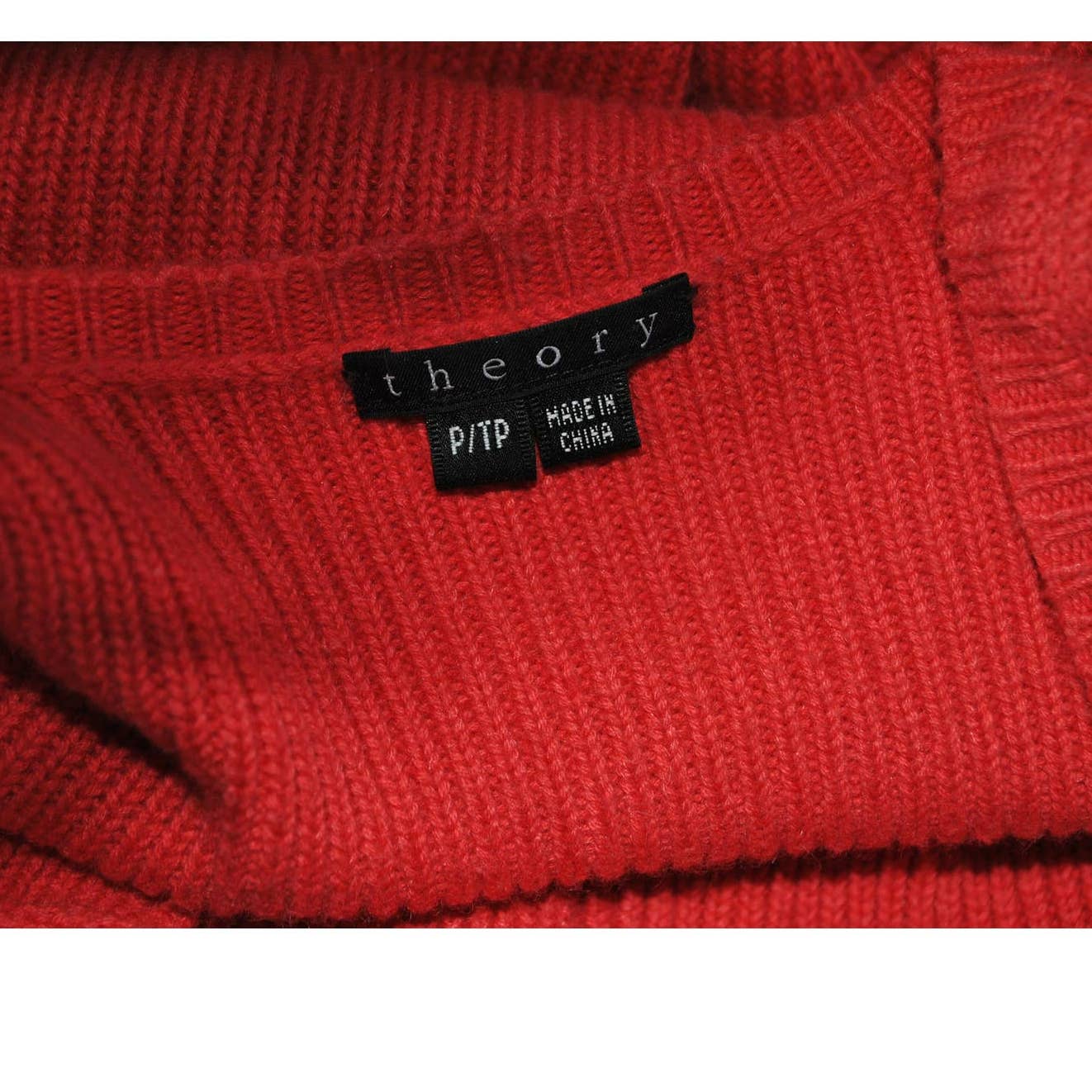 Theory Red Knit Button Front Cashmere Baby Alpaca SIlk Dress - XS (P)