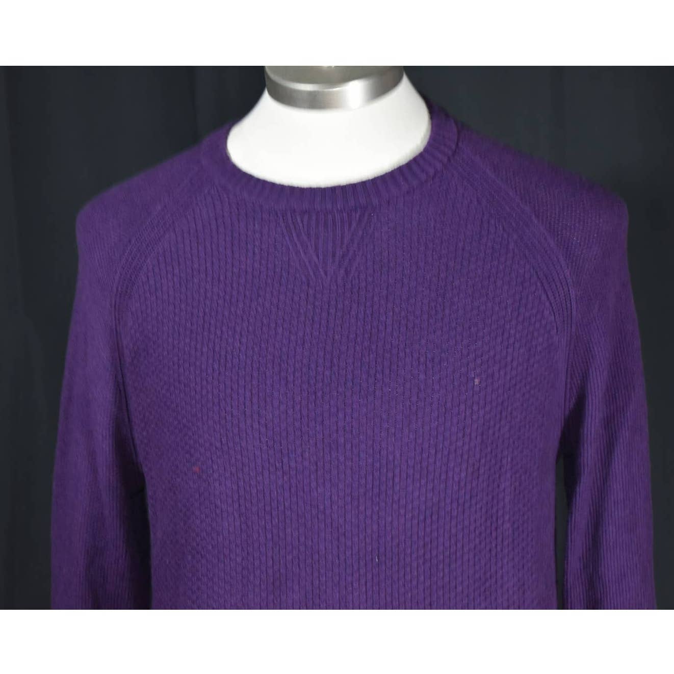 Ted Baker Knit Purple Crewneck Sweater - 4