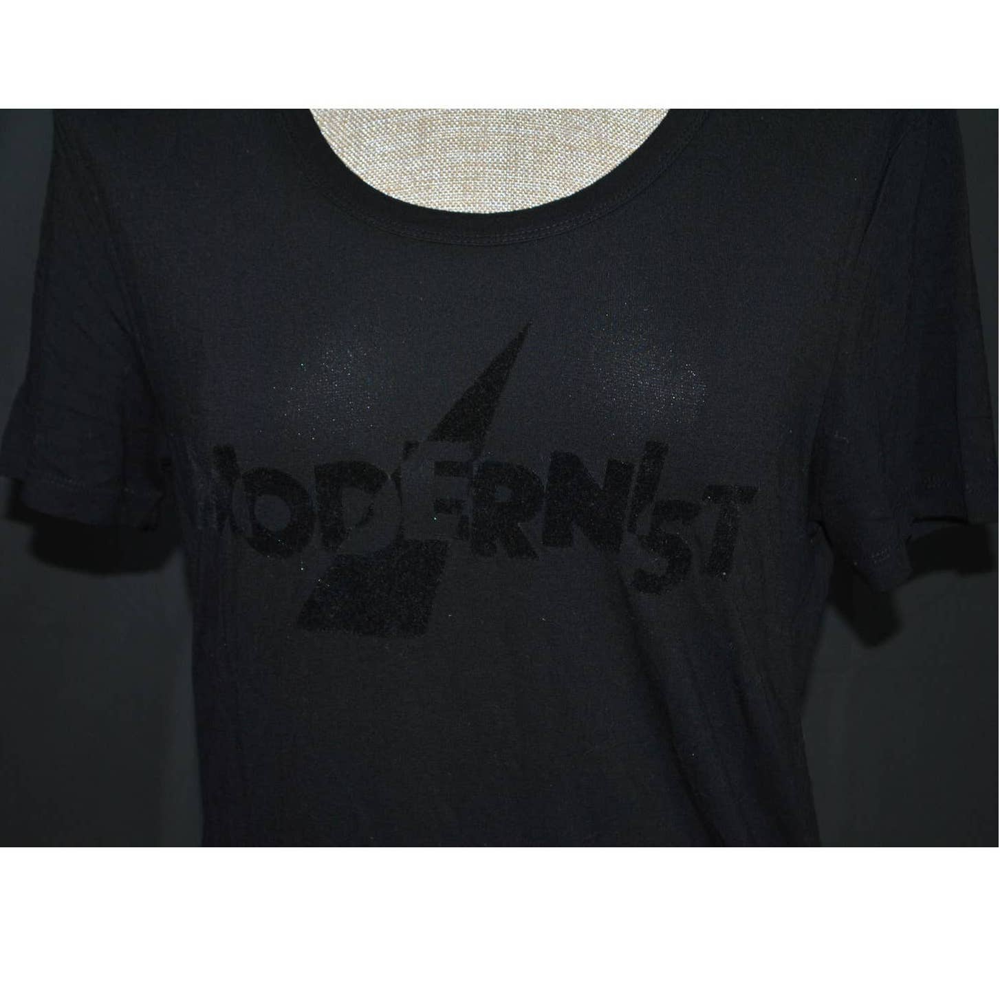 Cop Copine Black "Modernist" T-Shirt - L